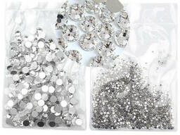 Стразы для ногтей Swarovski Crystal Silver SS5, камни. ..