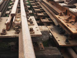 Стрелочный перевод Р50 М 1/9 правый, левый проект 2498