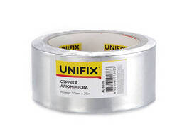Стрічка клейка алюмінієва 50мм*25м Unifix