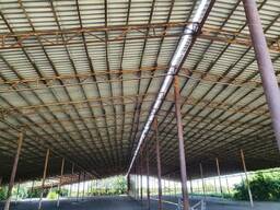 Будівництво ангару/навеса із Б/У матеріала від 1700грн/м2 ПІД КЛЮЧ