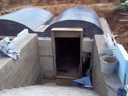 Строительство бомбоубежища на даче