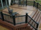 Строительство деревянной террасы с ограждениями( перилами) - фото 3