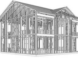 Строительство каркасного дома по технологии ЛСТК