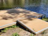 Причал, пірс на гвинтових сваях - фото 1