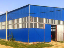 Строительство зернохранилищ, склада, ангара фермы Сварочные работы