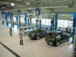 Строительство СТО по проекту