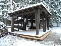 Строительство Террас и Беседок из натурального дерева