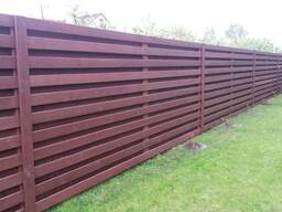 Строительство заборов из дерева в Киеве и Киевской области.