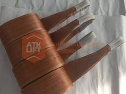Строп текстильний петлевий СТП коричневий 6 тон 3 метри 180 мм (чалка) Аткліфт