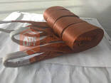 Строп текстильний петлевий СТП коричневий 6 тон 5 метрів 180 мм (чалка) Аткліфт - фото 1