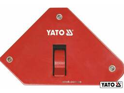 Струбцина магнітна для зварювання з перемикачем YATO 85 х 139 х 25 мм 13.5 кг