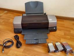 Струйный 6-ти цветный принтер Epson Stylus Photo 1290 А3 формат 10 картриджей