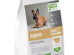 Сухий корм StarDeyl Puppy 10кг (курка телятина) для цуценят всіх порід