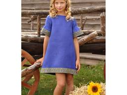 Сукня для дівчинки з вишивкою в національному стилі