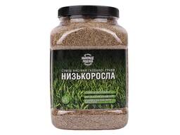 Суміш газонної трави преміум якості "Низькоросла" в банці з отворами для сівби