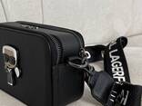 Сумка через плече модна сумка з широким плечовим ременем Karl Lagerfeld TR00019 - фото 1