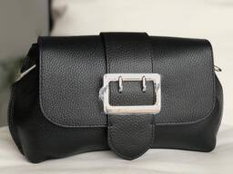 "сумка через плече жіноча шкіра Італійська сумка багет в шкірі TS000104