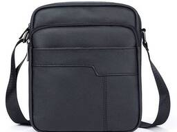 Сумка чоловіча Vintage Чорна (14743)