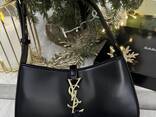 Сумка лоран черная сумка жіноча класична модна Saint Laurent AN137 - фото 3
