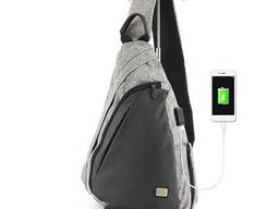 Сумка рюкзак через плечо Mark Ryden Space MR6847 Gray. ..