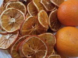 Сушеные лимон, апельсин, грейпфрут