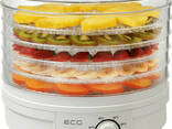 Сушилка для овощей и фруктов ECG SO-375 250 Вт - фото 2