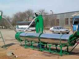 Сушка барабанная для опилок.