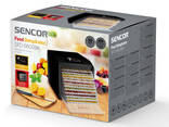 Сушка для овочів, фруктів, ягід, грибів, м'яса, риби Sencor SFD 6600BK, Сушарка, Гарантія - фото 1