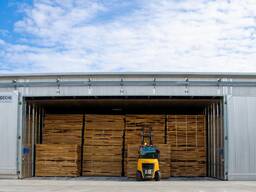 Сушильний комплекс на 1250 м3 пиломатеріалів з п’яти сушильних камер SECAL (Італія),