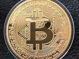 Сувенірна монета Bitcoin - фото 1