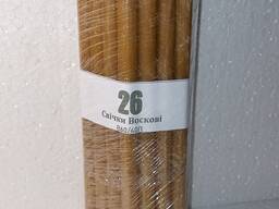 Свечи Служебные восковые мешанные 60/40 -  1кг (№26 - 36шт)