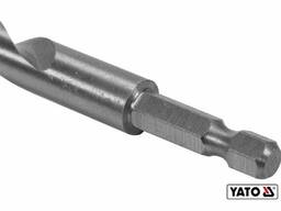 Свердло по дереву спіральне Yato Ø16 x 100/60 мм Hex 1/4" Hss 4241