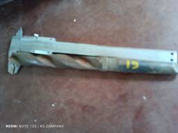 Сверло D19 R6M5 с коническим хвостовиком cccр
