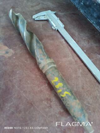 Сверло D28.5 R6M5 с коническим хвостовиком cccр