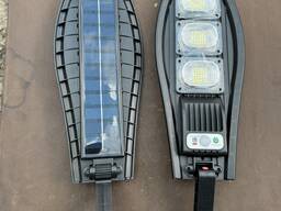 Светильник автономный на аккумуляторе с зарядкой от солнечной панели