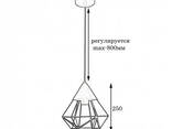 Светильник подвесной MSK Electric Crystal в стиле лофт NL 0535 CR