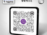 Светится в темноте инстаграм визитка инстаграм метка на металле с QR кодом - фото 3