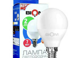 Светодиодная лампа Biom BT-565 G45 7W E14 Теплый белый