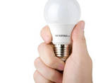 Светодиодная лампа LED 10Вт, E27, 220В, Intertool LL-0014