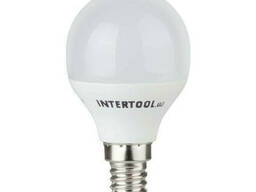 Светодиодная лампа LED 5Вт, E14, 220В, Intertool LL-0102