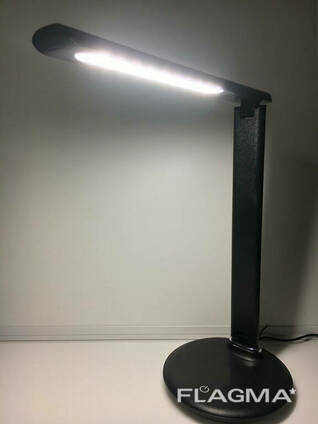 Светодиодная настольная лампа Sunlight SL-245242 10W черная, сенсор, диммер Код.56899