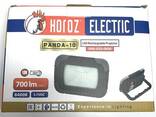 Светодиодный аккумуляторный прожектор Panda-10 10W "Horoz Electric" (068-023-0010-010) - фото 1