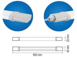 Світлодіодний світильник вологозахищений Irmak-18 18W 6400K