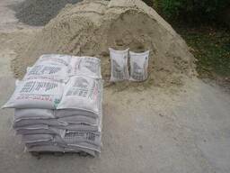 Сыпучие материалы Харьков, щебень, керамзит, песок, цемет