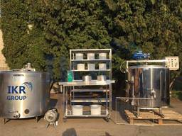 Сыроварня под ключ 100, 200, 300, 500, 1000 литров