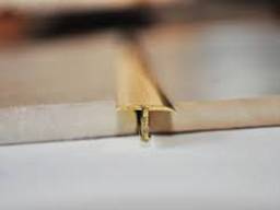 Т образный латунный профиль Pawotex 14 мм 2.5 м