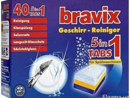 Таблетки для посудомоечных машин ОПТОМ Bravix (Бравикс) 40шт