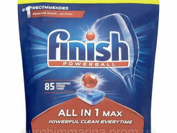 Таблетки Finish all in 1 для посудомоечных машин 85 шт. Финиш алл ин 1