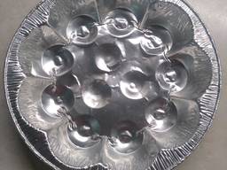 Тарелка алюминиевая для приготовления эскарго. (Максима, Мюллер, Поматия)