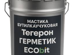 Тегерон Герметик Ecobit ведро 25,0 кг мастика бутилкаучуковая ДСТУ Б В.2.7-106-2001